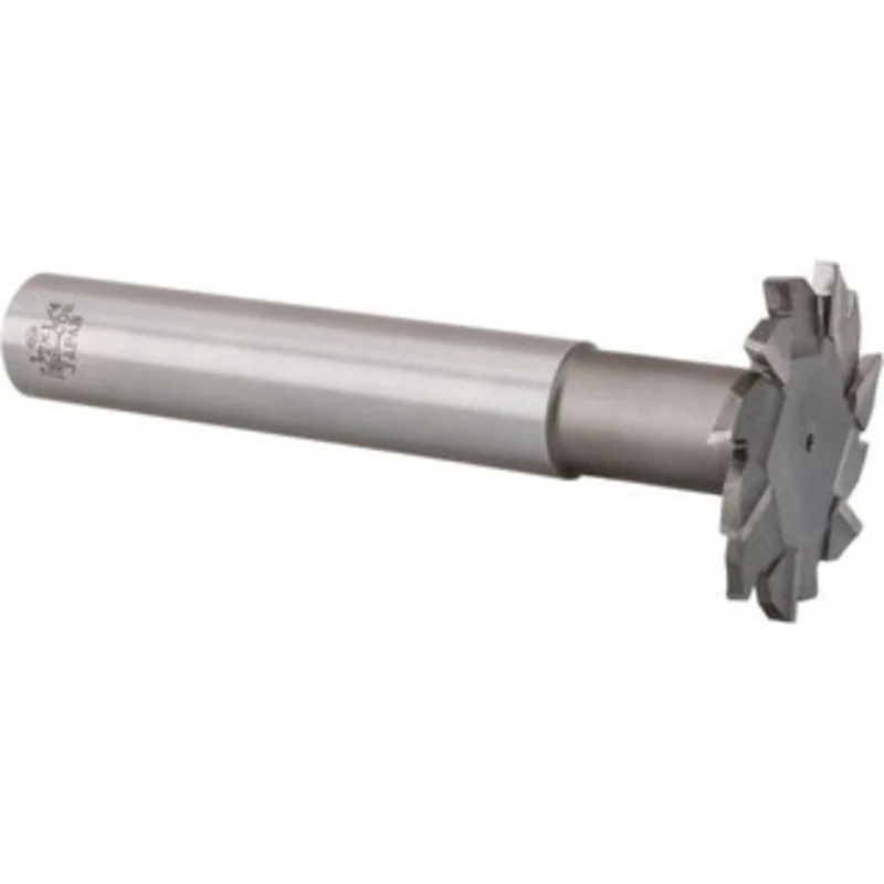 Value Collection 2-1/2 Diam, 1/4 Wide, Cobalt T-Slot Cutter 1 Shank Diam, 6-5/8 OAL STC2004 - 06210017